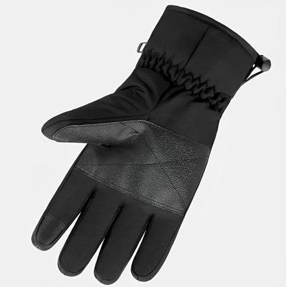 Warm heated gloves for extreme cold, suitable for snow sports, hiking & daily use.