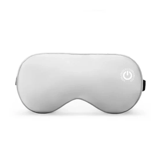 Portable heated eye massager provides soothing eye relief, a sleep aid & stress reduction. Rechargeable & comfortable.