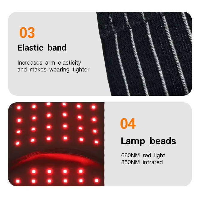 Red light therapy shoulder brace targets rotator cuff pain. Speeds recovery, reduces muscle soreness & joint pain.