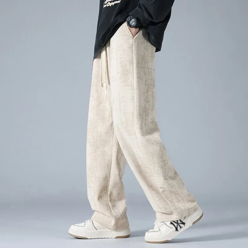 Grey unisex digital sweatpants. Relaxed fit joggers, ideal for loungewear, activewear, and casual everyday wear.