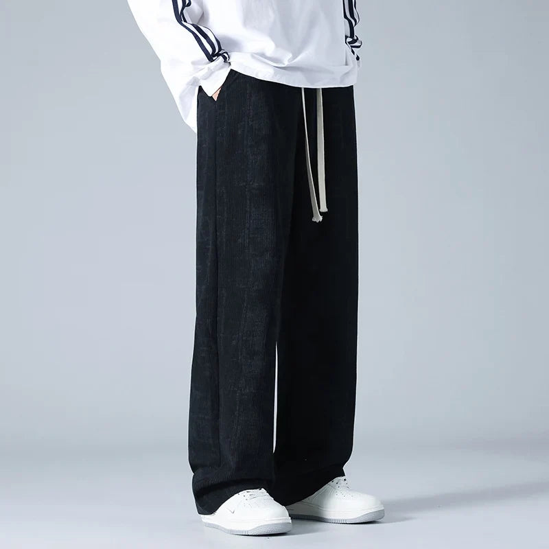 Unisex grey relaxed fit digital pattern sweatpants. Soft, comfortable joggers for casual, everyday & active wear.
