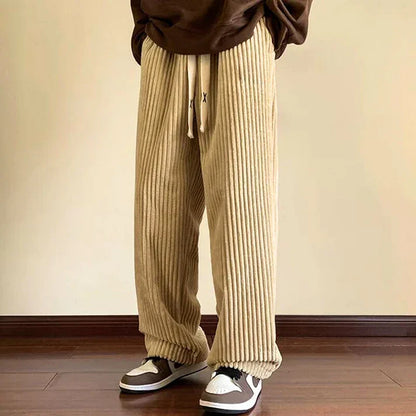 Comfortable unisex drawstring sweatpants with a relaxed, loose fit. Perfect for casual wear, activewear, or cozy loungewear.