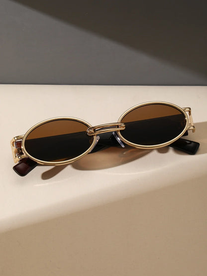Unisex fashion accessories: retro sunglasses with integrated UV protection.