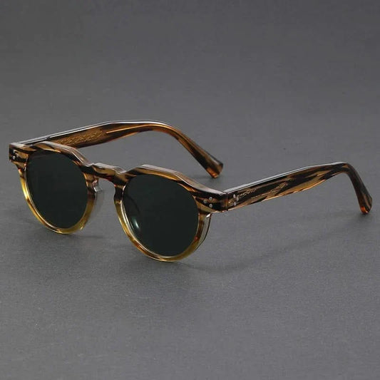 Unisex retro polarized sunglasses for style, featuring full UV protection. Perfect vintage eyewear shades.