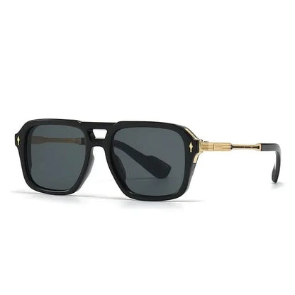 Vintage-inspired Unisex Retro Rays sunglasses, offering superior UV protection with a timeless fashion appeal.