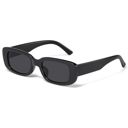 Embrace the Y2K trend with these unisex retro rectangular sunglasses, stylish UV protection for any outfit.
