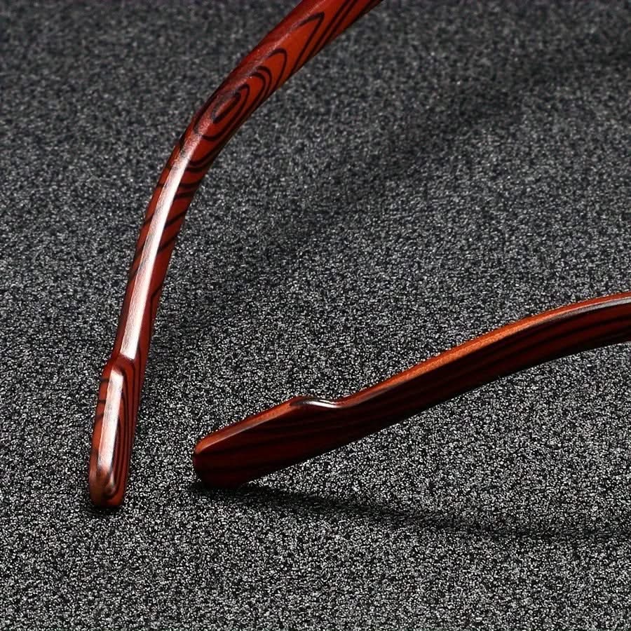 Fashionable unisex retro square metal shades with gradient lenses, perfect eyewear for any stylish outfit.