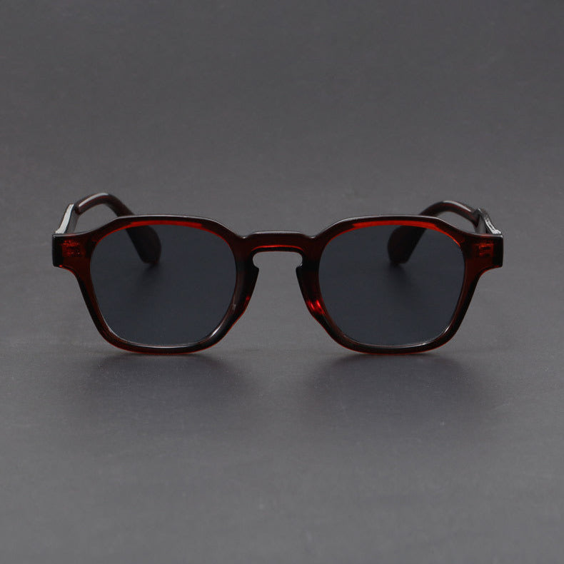 Durable unisex retro square sunglasses, built to last while providing classic vintage eyewear fashion.