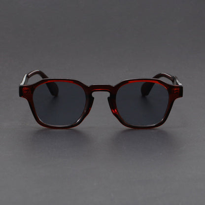 Durable unisex retro square sunglasses, built to last while providing classic vintage eyewear fashion.