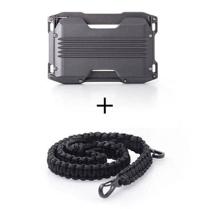 Essential RFID blocking card holder, sturdy metal, great for daily use and travel