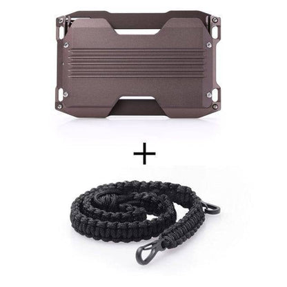 Durable aluminum card holder with RFID security, slim profile, everyday essential