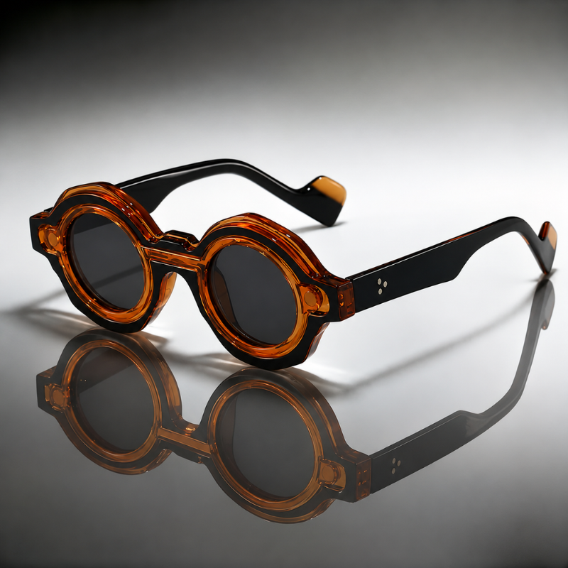 Stylish retro vintage round sunglasses for a classic look, offering essential UV protection eyewear.