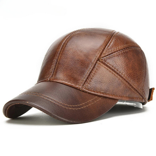 Unisex rodeo hat made from genuine leather, perfect for vintage Western style or outdoor adventures.