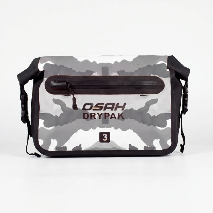 Durable, weather-resistant roll-top waist bag, an essential outdoor gear fanny pack for all genders.