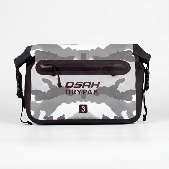 Stay dry with this waterproof roll-top waist bag, a versatile fanny pack for beach days or watersports.