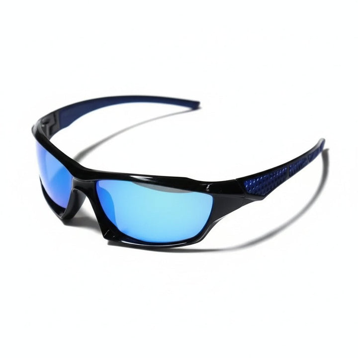 Outdoor ready unisex round polarized sunglasses, UV400 rated for superior eye protection.