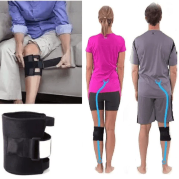Unisex sciatic nerve brace for sciatica & lower back pain relief. Acupressure for muscle discomfort.