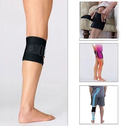 Adjustable unisex sciatic brace targets piriformis syndrome & nerve pain. Provides pain management.