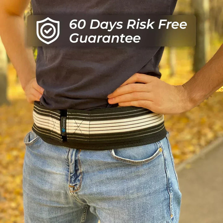 Unisex support for SI joint pain, sciatica, and lumbar discomfort, improves mobility.