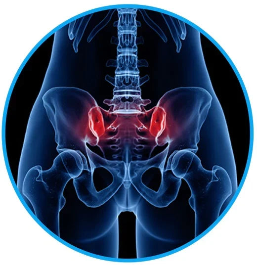 Daily essential belt for managing sciatica, hip pain, and lower back discomfort.