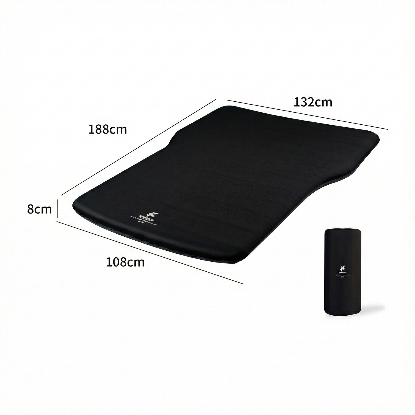 Premium self-inflating air mattress for SUV, essential travel gear for comfortable road trips