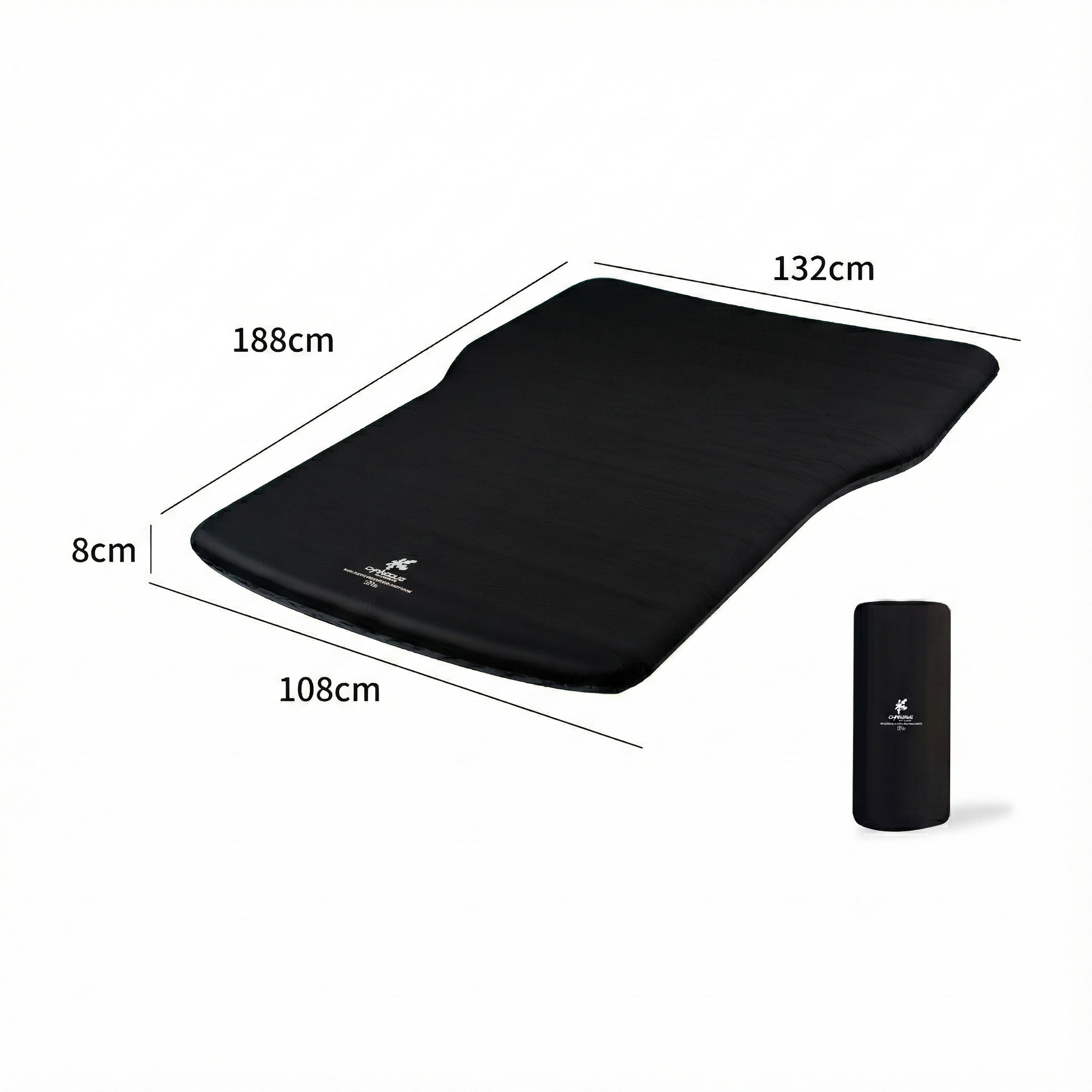 Premium self-inflating air mattress for SUV, essential travel gear for comfortable road trips