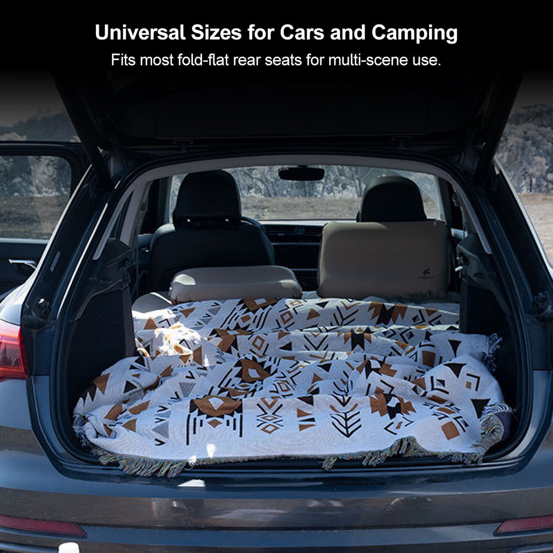 Unisex self-inflating travel bed, perfect fit for SUV cargo space during road adventures