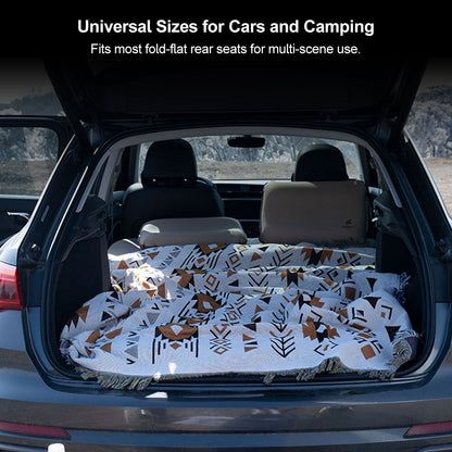 Unisex self-inflating travel bed, perfect fit for SUV cargo space during road adventures