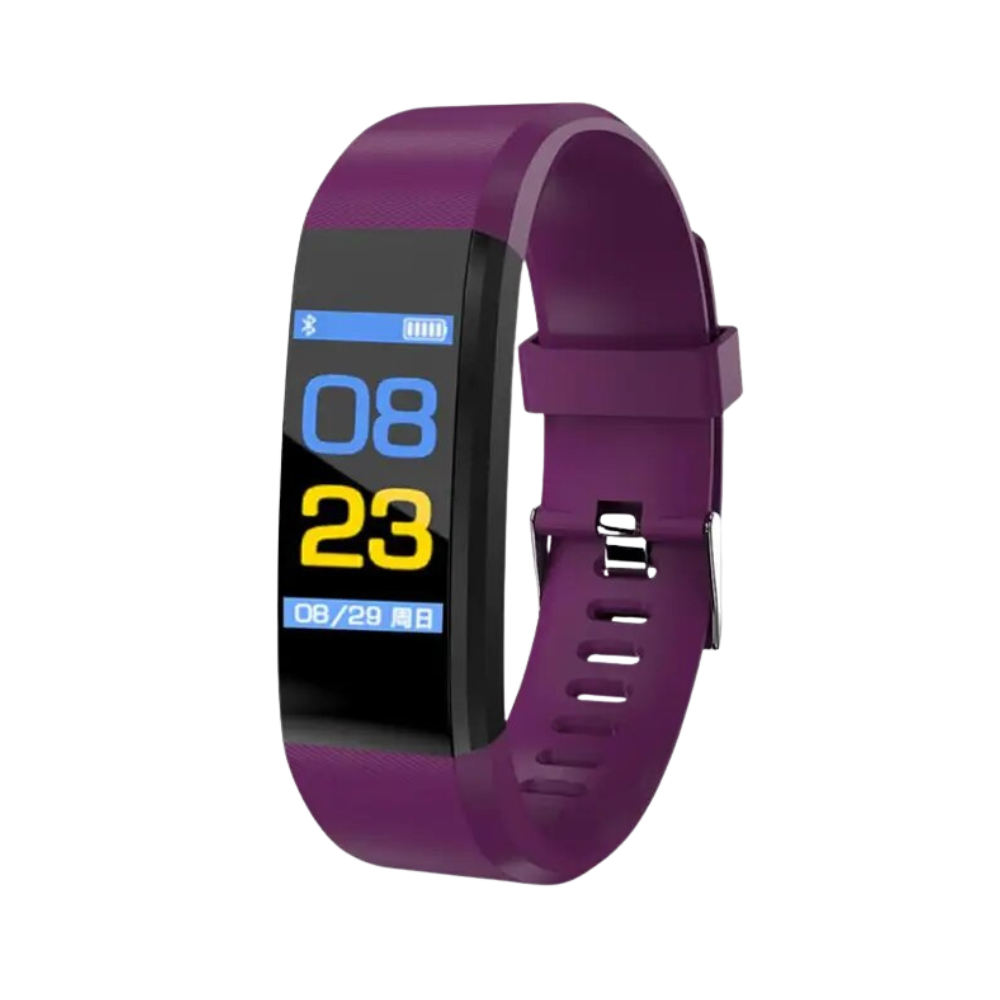 Elderly care smartwatch: an easy-to-use fitness tracker for vital health monitoring.