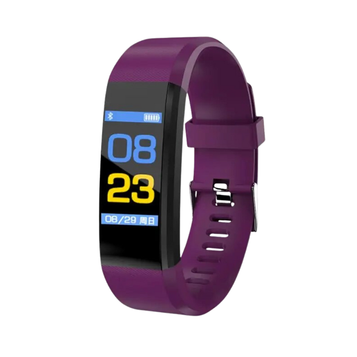 Elderly care smartwatch: an easy-to-use fitness tracker for vital health monitoring.