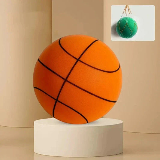 Unisex Silent Dribble Training Basketball, soft foam for quiet indoor practice & skill development at home.