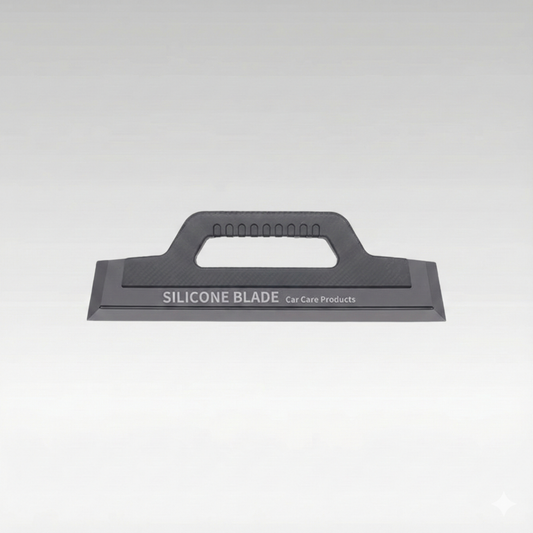 Unisex silicone car window squeegee wiper, perfect for scratch-free auto detailing and glass cleaning.