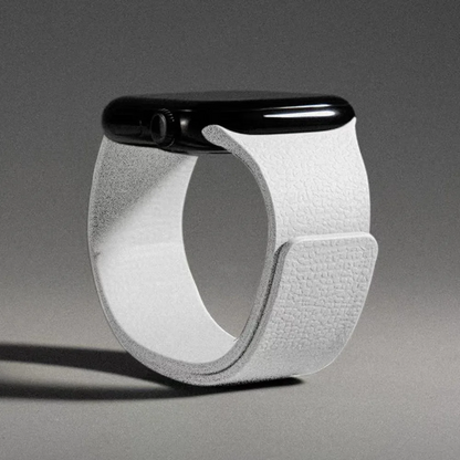 Active lifestyle silicone smartwatch band, flexible and secure for workouts & daily use.