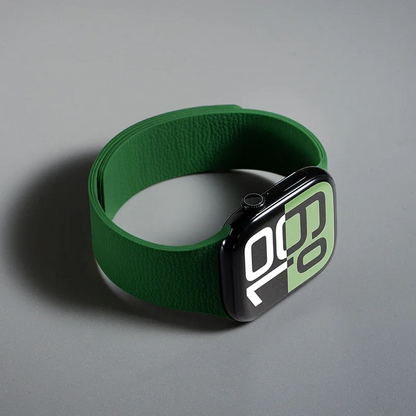 Smartwatch silicone replacement band, soft, flexible, and easy-to-wear accessory.