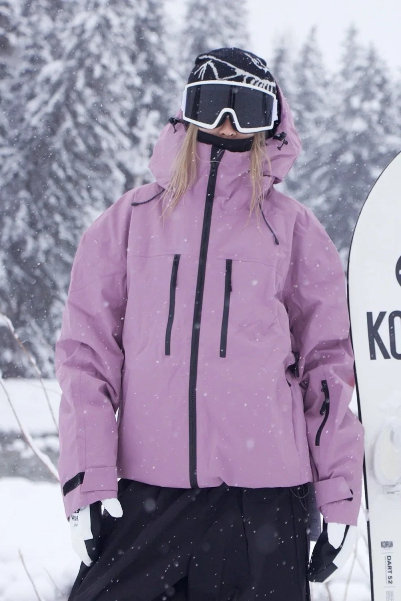 Stylish unisex ski & snowboard jacket, perfect for winter sports. Durable & warm for skiing and snowboarding.