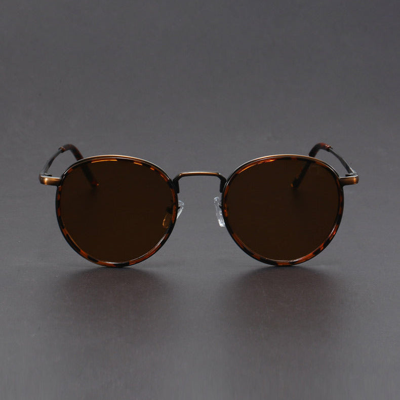Stylish aviator sunglasses, lightweight design with full UV protection lenses for comfort.