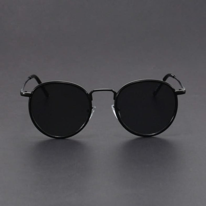 Everyday sleek metal aviator sunglasses, unisex, providing stylish UV eye protection.