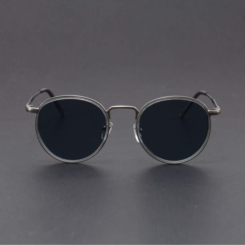 Classic aviator sunglasses, sleek metal frame, unisex design, full UV protection.