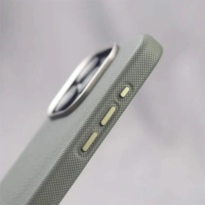 Stylish unisex iPhone case, slim fit with a practical textured grip for secure everyday phone protection.