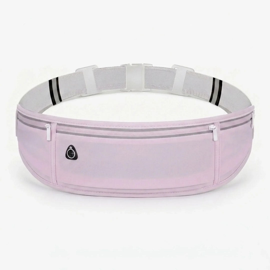 Slim unisex sports waist belt. Running fanny pack for phone & essentials, perfect activewear & workout accessory.