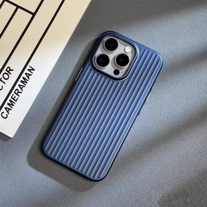 Secure grip titanium iPhone case, designed to be slim, shockproof, and scratch resistant.