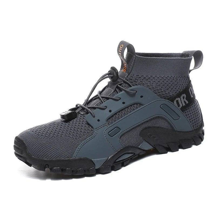 Unisex athletic slip-on hiking shoes, engineered for breathability and comfortable outdoor use