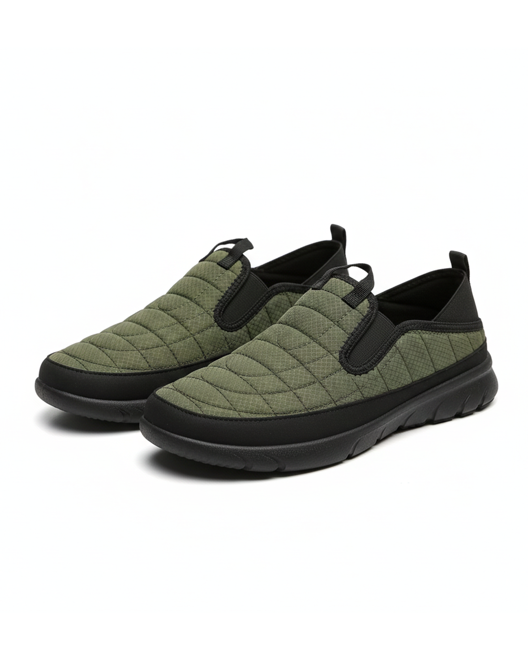 Unisex slip-on walking shoes: lightweight, breathable, and comfortable for everyday wear.