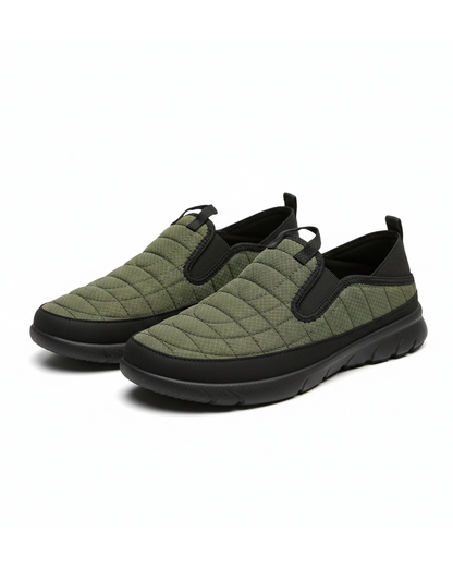 Unisex slip-on walking shoes: lightweight, breathable, and comfortable for everyday wear.