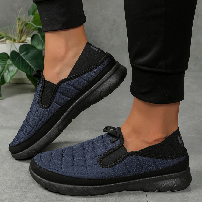 Breathable & lightweight unisex slip-on walking shoes for comfortable everyday casual use.