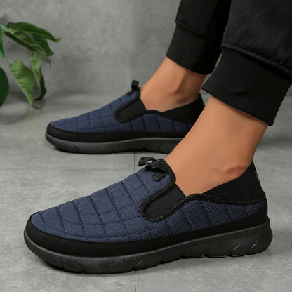 Everyday casual slip-on walking shoes, lightweight, breathable, and designed for comfort.