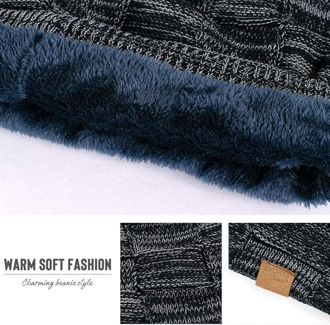 Cozy Luca slouchy beanie, a versatile knitted hat perfect for unisex winter warmth and everyday wear.