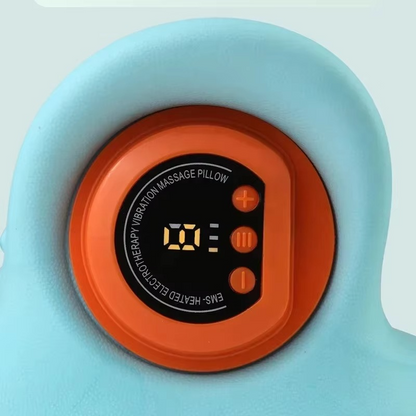 Smart cervical neck massager providing pain relief, heat, and relaxation for unisex users.