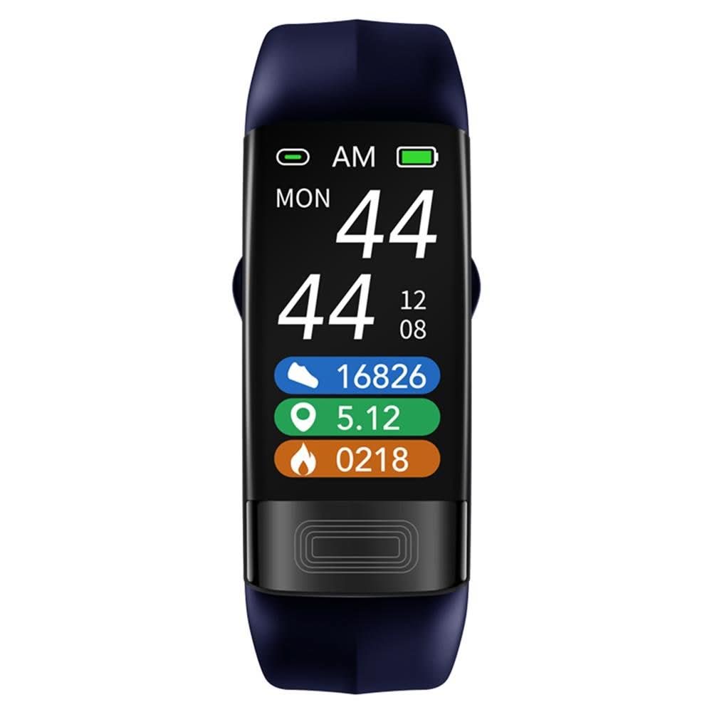 Sleek unisex smart health armband. Comprehensive ECG, BP & heart rate monitor for all-day wear.
