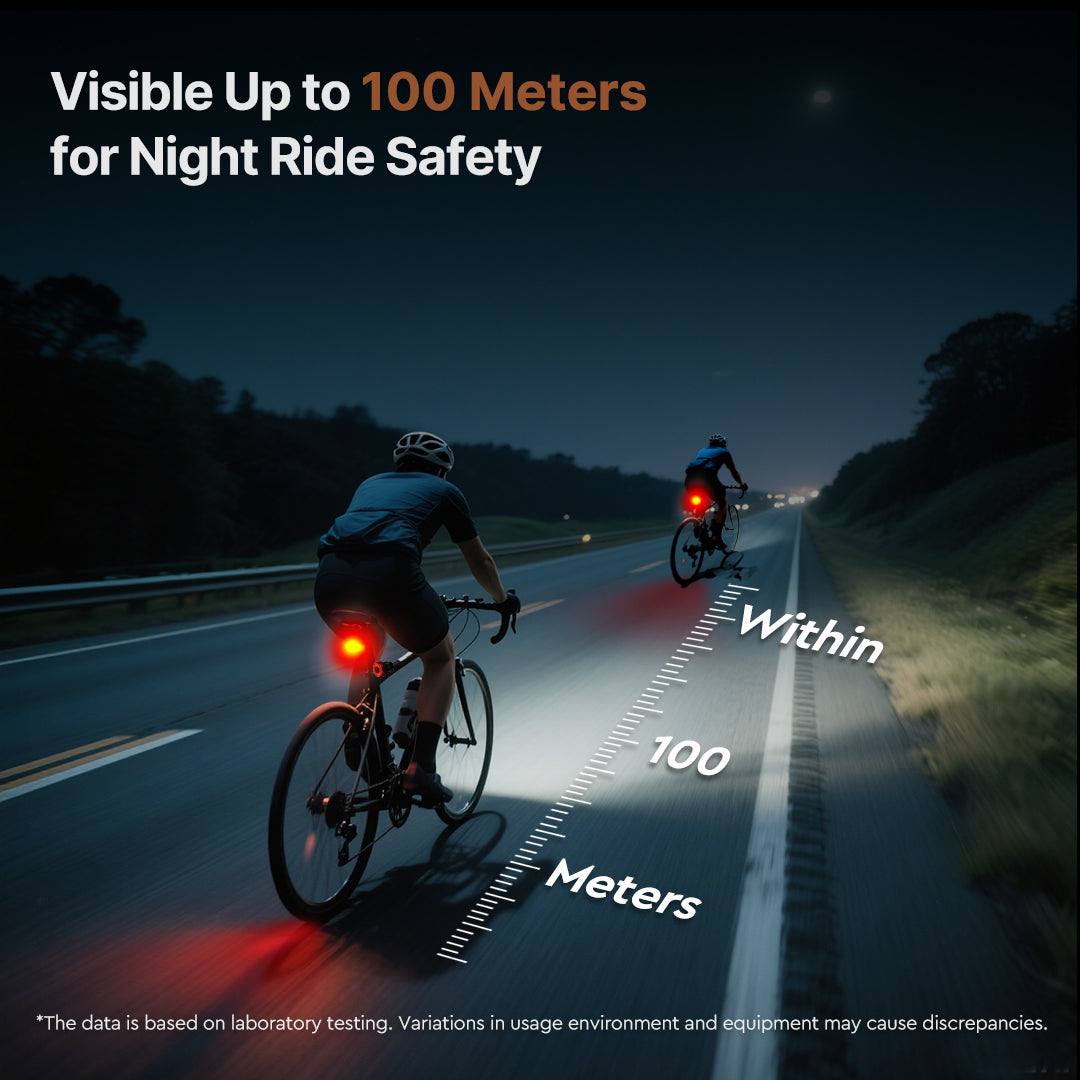 Unisex Smart Motion Sensing Bike Tail Light